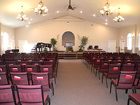 Northern Plains Baptist Church sanctuary